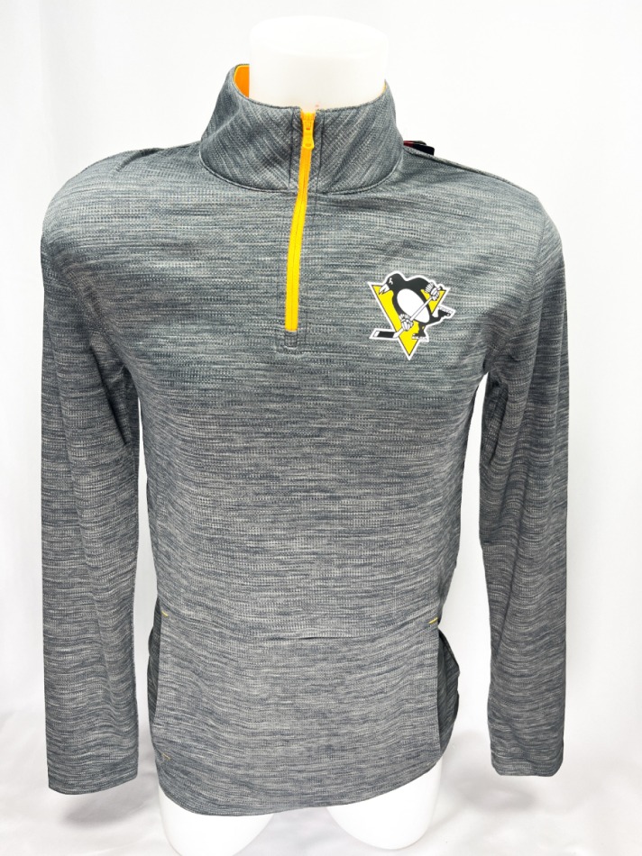 Pittsburgh Penguins pánská mikina Quarter Zip - Pittsburgh Penguins mikiny, bundy, kalhoty