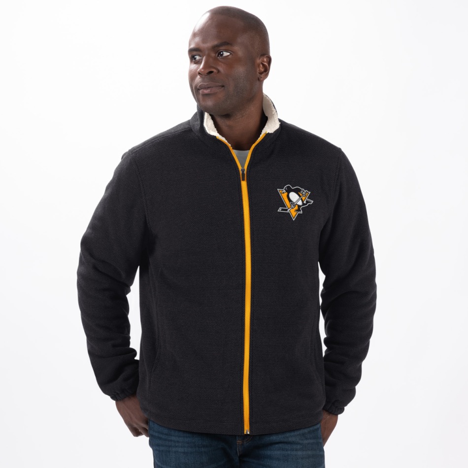 Pittsburgh Penguins pánská bunda Counter Sherpa Jacket - Pittsburgh Penguins mikiny, bundy, kalhoty