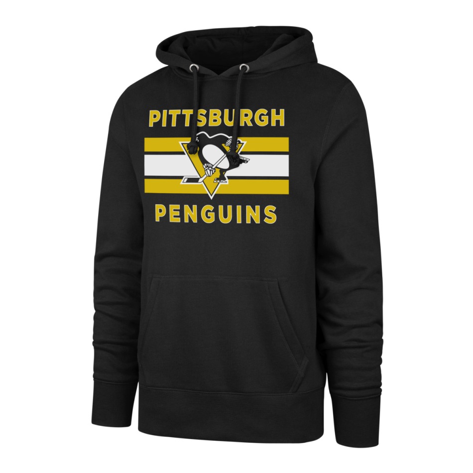 Pittsburgh Penguins pánská mikina s&nbsp;kapucí 47 burnside pullover hood - Pittsburgh Penguins mikiny, bundy, kalhoty