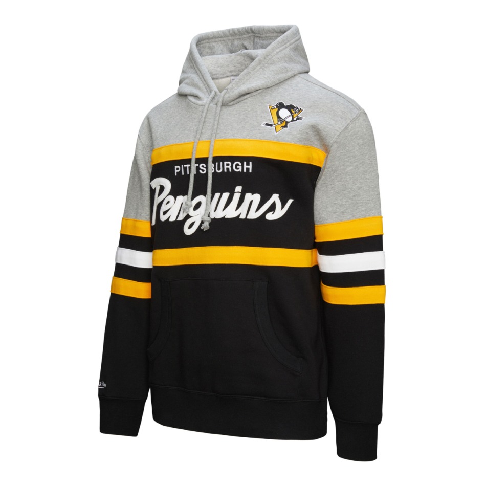 Pittsburgh Penguins pánská mikina s&nbsp;kapucí Head Coach Hoodie - Pittsburgh Penguins mikiny, bundy, kalhoty
