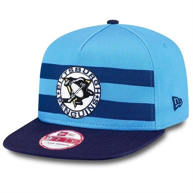 kšiltovka Double Stripe Snapback Penguins - Pittsburgh Penguins NHL kšiltovky