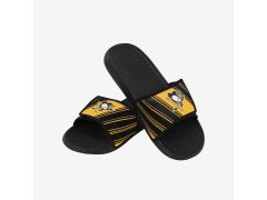 Pittsburgh Penguins pánské pantofle Legacy Velcro Sport Slide Slipper