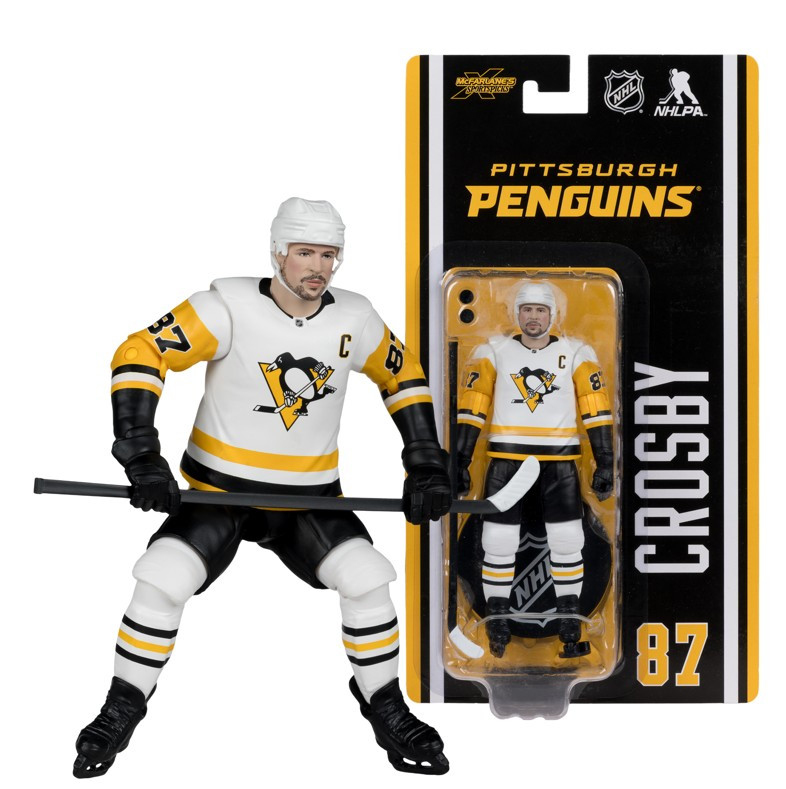 Pittsburgh Penguins figurka Sidney Crosby #87 NHL McFarlane Articulated - Pittsburgh Penguins ostatní suvenýry