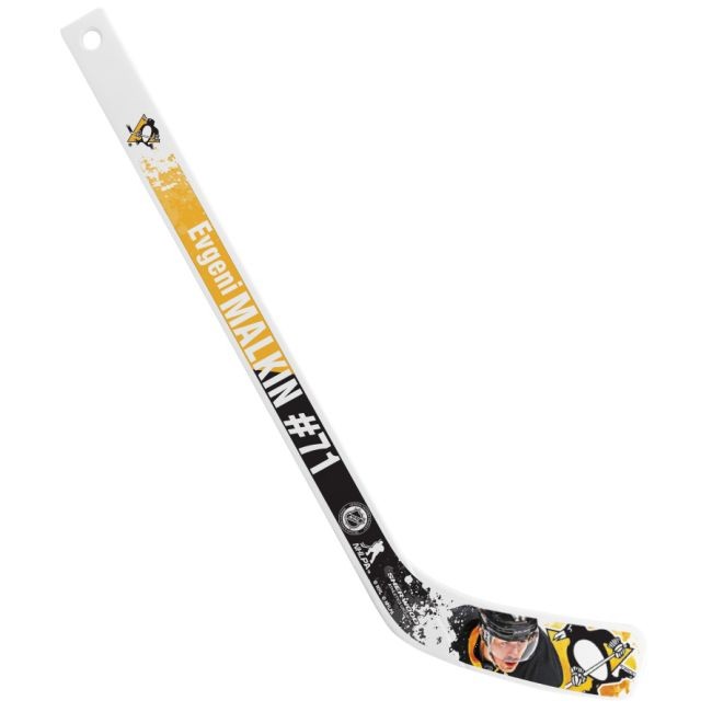 Plastová Minihokejka 71 Evgeni Malkin NHL Player Penguins - Pittsburgh Penguins Ostatní