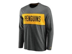 Pittsburgh Penguins pánské tričko s dlouhým rukávem back to basics