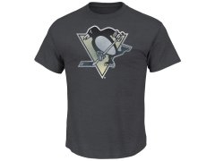 Pittsburgh Penguins pánské tričko Pigment Dyed grey