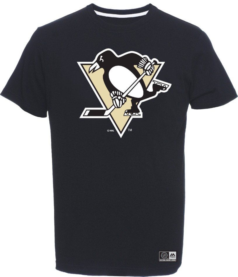 Pittsburgh Penguins pánské tričko Pittsburgh Penguins Team Logo - Pittsburgh Penguins trička, polo trička, košile