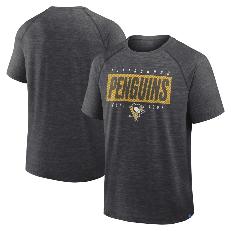 Pittsburgh Penguins pánské tričko Vital grey - Pittsburgh Penguins trička, polo trička, košile