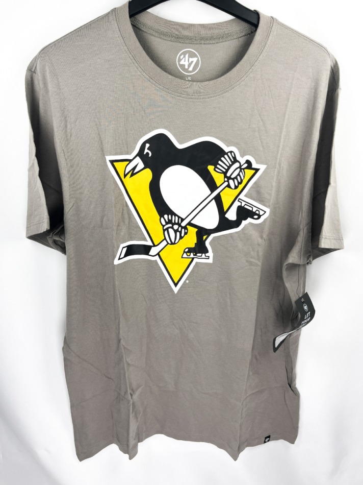 Pittsburgh Penguins pánské tričko Pittsburgh Penguins Grau - Pittsburgh Penguins trička, polo trička, košile