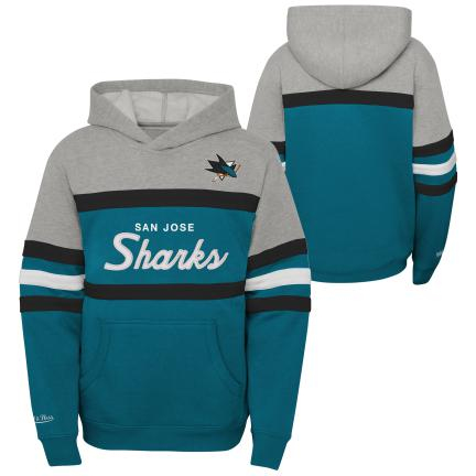 San Jose Sharks dětská mikina s kapucí Head Coach