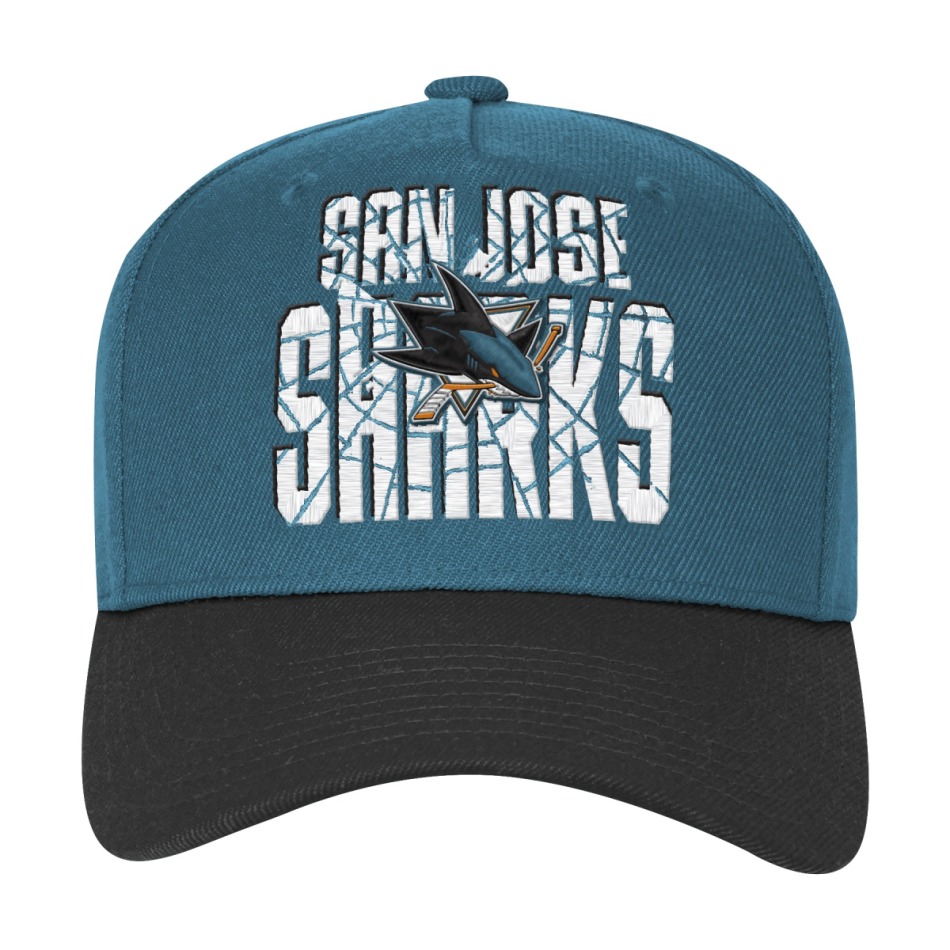 Dětská kšiltovka San Jose Sharks NHL Icebound Pro Crown - San Jose Sharks dětské oblečení