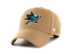 San Jose Sharks čepice baseballová kšiltovka ’47 MVP Snapback camel beige