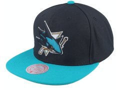 San Jose Sharks čepice flat kšiltovka NHL Team 2 Tone 2.0 Pro Snapback