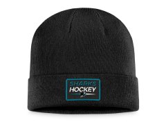 San Jose Sharks zimní čepice Authentic Pro Prime Cuffed Beanie black