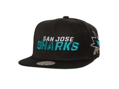 San Jose Sharks čepice flat kšiltovka NHL Triple Play Snapback