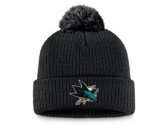 San Jose Sharks zimní čepice A/CAP Beanie Cuff Pom