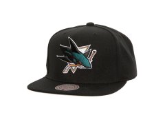 San Jose Sharks čepice flat kšiltovka Conference Patch Snapback