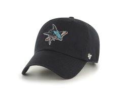 San Jose Sharks čepice baseballová kšiltovka Clean Up Sajsha black