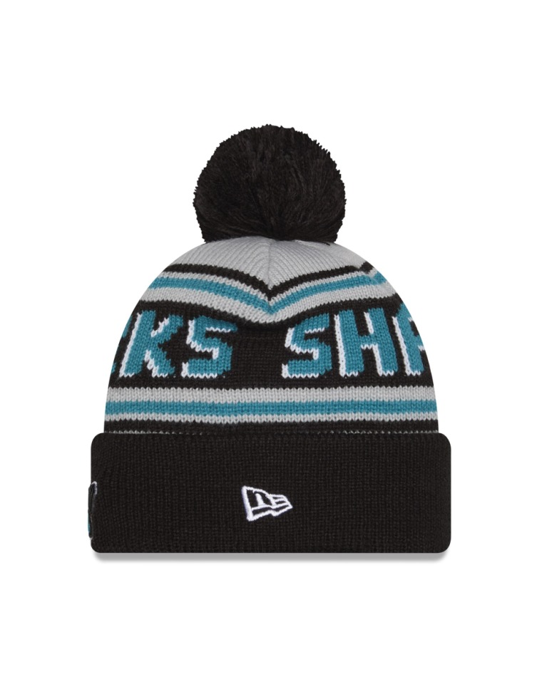 San Jose Sharks zimní čepice NHL Pom Wordmark