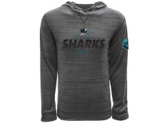 San Jose Sharks pánská mikina s&nbsp;kapucí grey Static Hood
