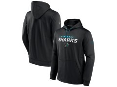 San Jose Sharks pánská mikina s kapucí RINK Performance Black-Active Blue