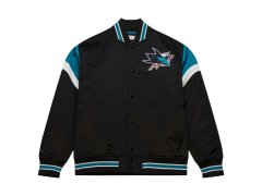 San Jose Sharks pánská bunda NHL Heavyweight Satin Jacket