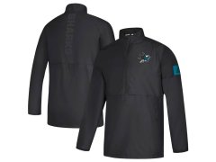 San Jose Sharks pánská bunda NHL Authentic Pro Game Mode 1/4 - Zip