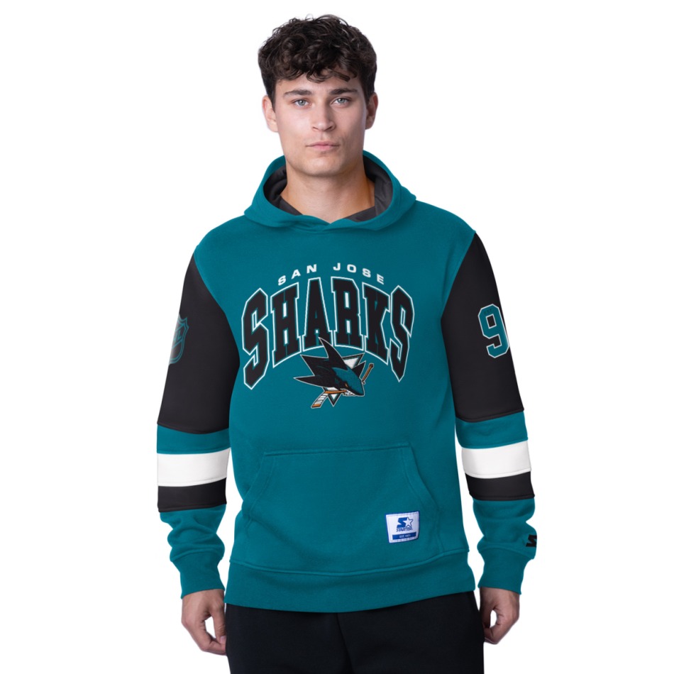 San Jose Sharks pánská mikina s kapucí END Zone