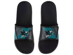 San Jose Sharks pánské pantofle Legacy Velcro Sport Slide Slipper