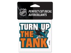 San Jose Sharks samolepka Perfect Cut Decal SLOGAN