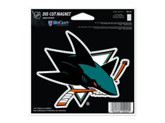 San Jose Sharks magnetka Die Cut