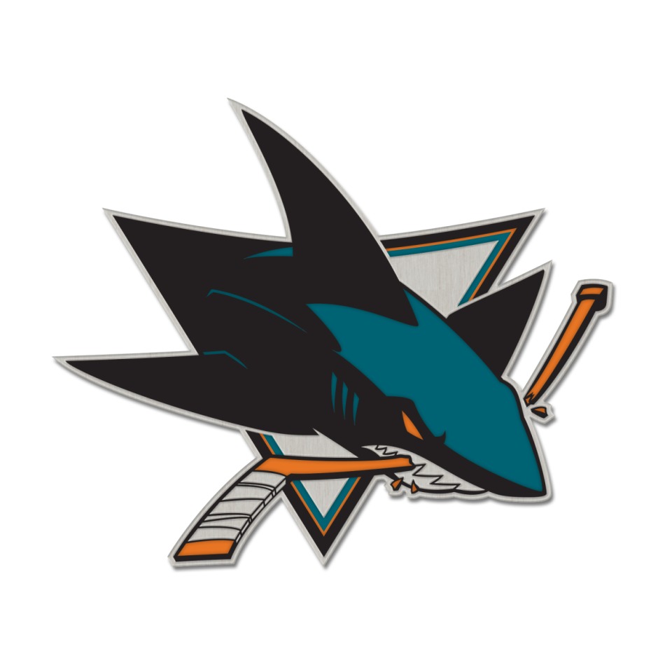 San Jose Sharks odznak Enamel Pin Jewelry Card - San Jose Sharks ostatní suvenýry