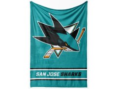 San Jose Sharks fleecová deka Essential 150x200 cm