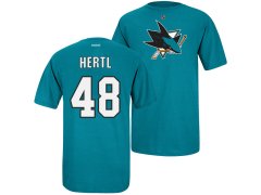 San Jose Sharks zelené tričko Tomáš Hertl #48
