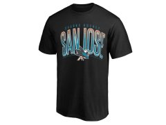 San Jose Sharks pánské tričko Arch Graphic black