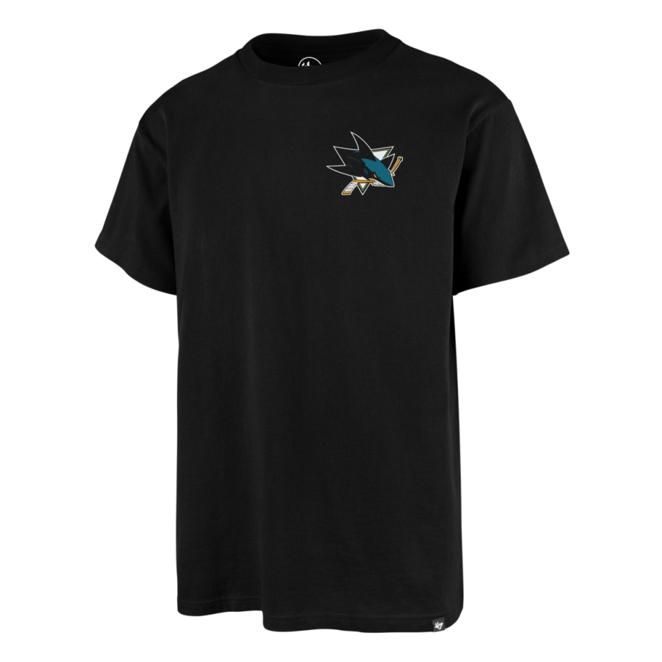 San Jose Sharks pánské tričko Backer 47 Echo Tee - San Jose Sharks trička, polo trička, košile