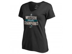 Dámské Tričko 2016 Western Conference Champions Breakaway Sharks