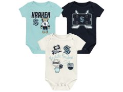 Seattle Kraken dětské body Littlest Player 3Pk Creeper Se