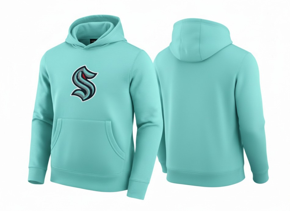 Seattle Kraken dětská mikina s&nbsp;kapucí Prime Logo Pullover Fleece - Seattle Kraken dětské oblečení