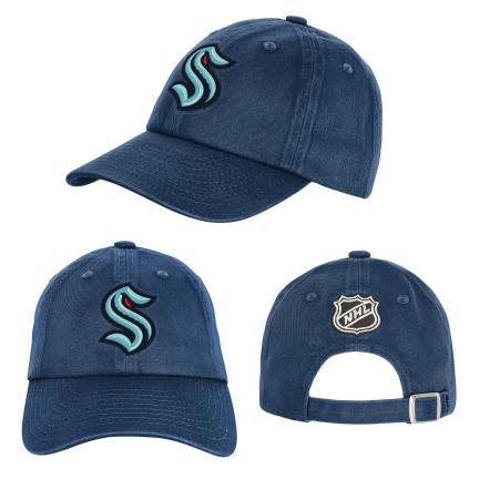 Seattle Kraken dětská čepice flat kšiltovka True Retro Slouch Adj - Seattle Kraken dětské oblečení