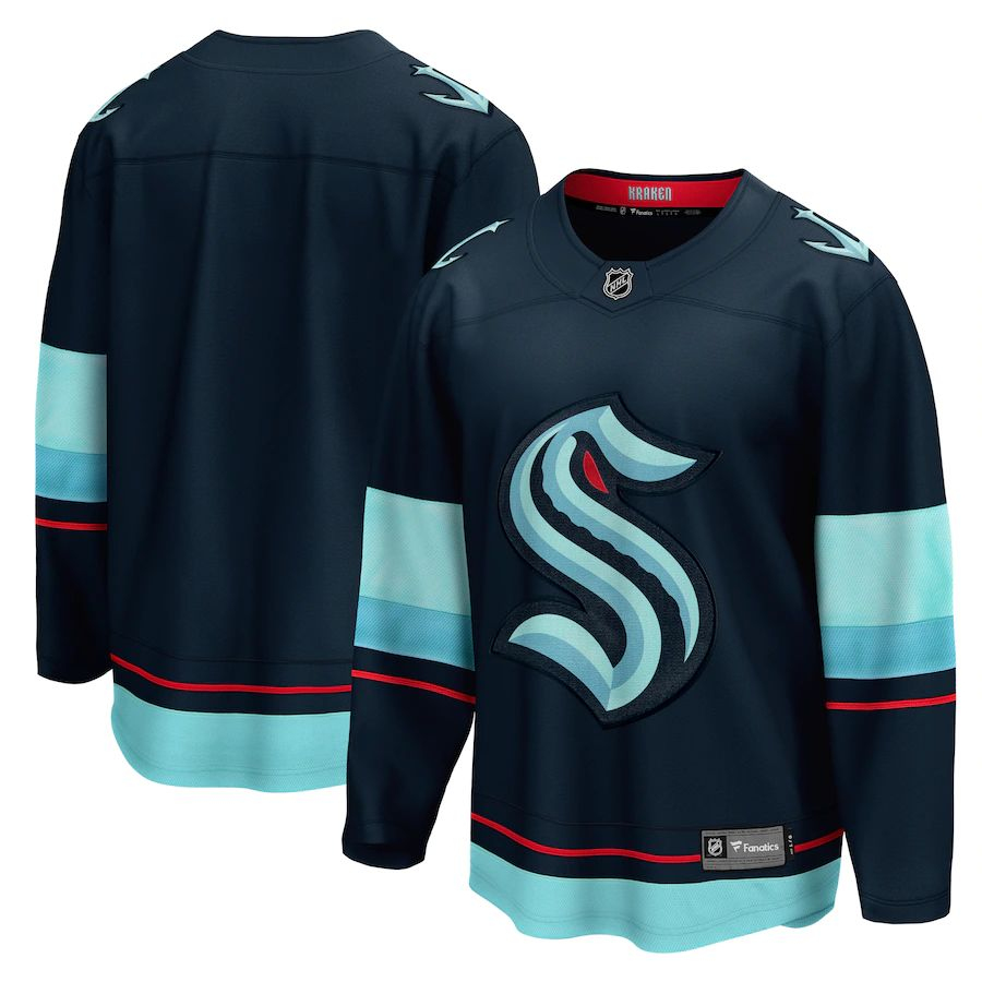 Seattle Kraken hokejový dres breakaway home jersey - Seattle Kraken dresy