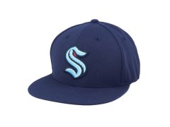 Seattle Kraken čepice flat kšiltovka 400 Series Navy