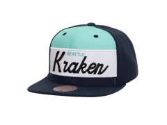 Seattle Kraken čepice flat kšiltovka Retro Sport Snapback Vintage