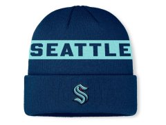 Seattle Kraken zimní čepice Authentic Pro A/Cap Cuffed inscription