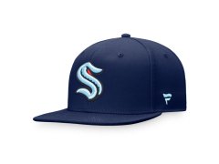 Seattle Kraken čepice flat kšiltovka Core Snapback blue