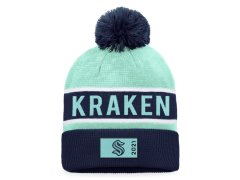 Seattle Kraken zimní čepice Traditional Navy-Icy Blue