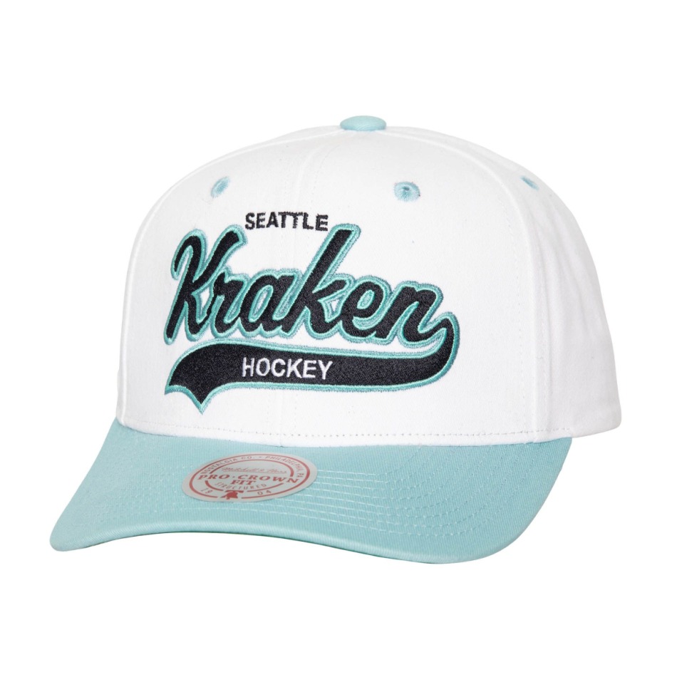 Seattle Kraken čepice baseballová kšiltovka Tail Sweep Pro Snapback Vintage - Seattle Kraken kšiltovky, čepice, rukavice