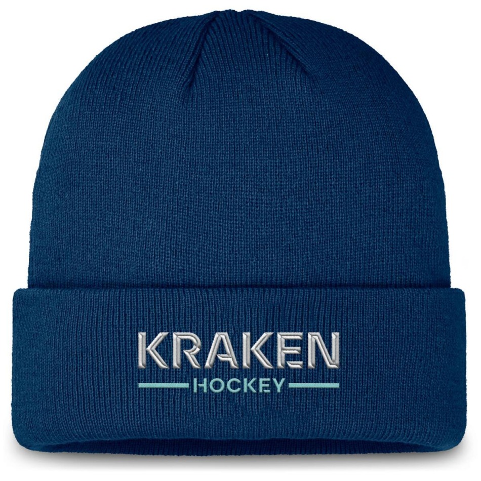 Seattle Kraken zimní čepice Authentic Pro A/Cap Cuffed
