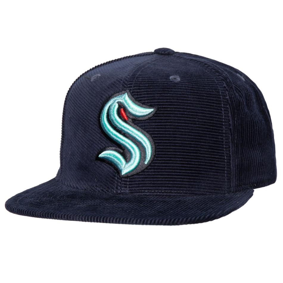 Seattle Kraken čepice flat kšiltovka NHL All Directions Snapback - Seattle Kraken kšiltovky, čepice, rukavice