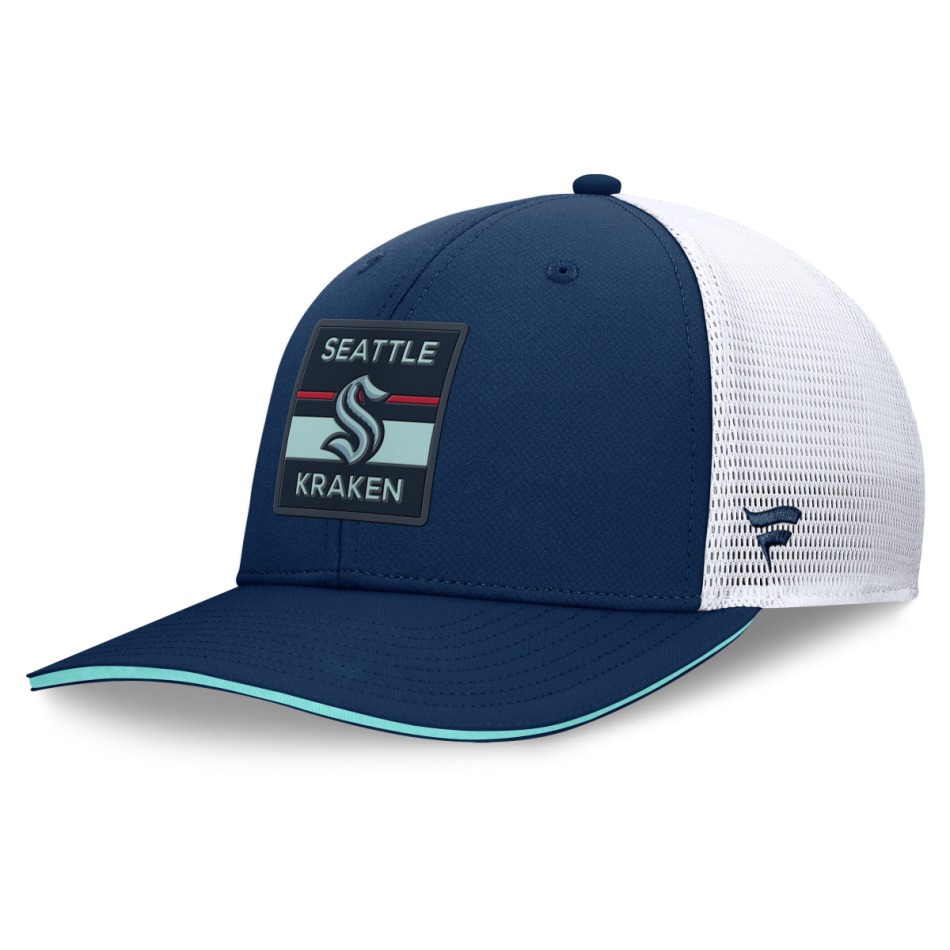 Seattle Kraken čepice baseballová kšiltovka Authentic Pro A/Cap Structured Mid-Crown Adj - Seattle Kraken kšiltovky, čepice, rukavice